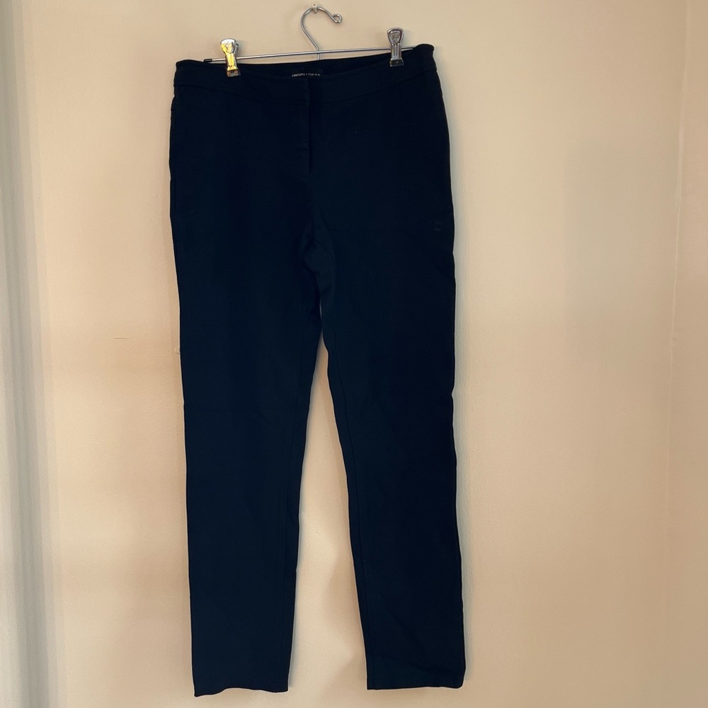 Amanda + Chelsea Women Size 8 Casual Stretch Comfort Black Pants